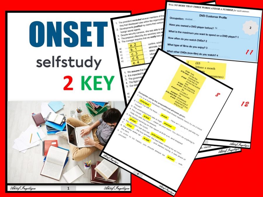 ONSET SELFSTUDY 2 KEY (B2)